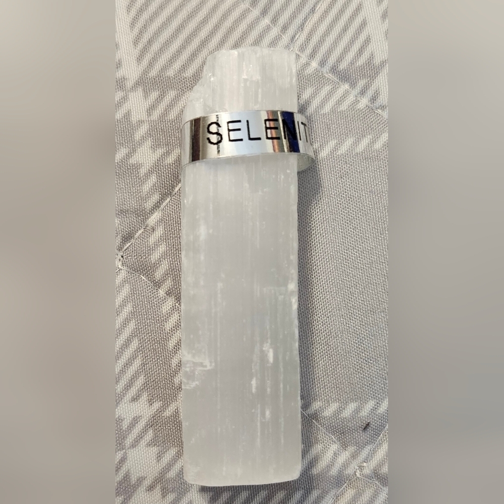 Selenite Crystal Wand,